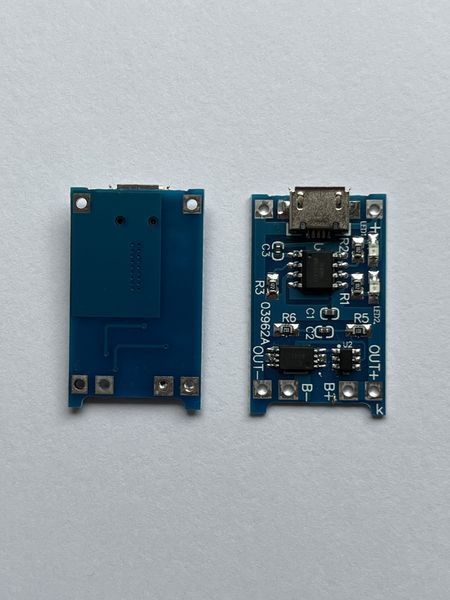 Контроллер заряда TP4056 Micro USB с защитой 2660539041 фото