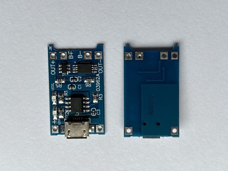 Контроллер заряда TP4056 Micro USB с защитой 2660539041 фото