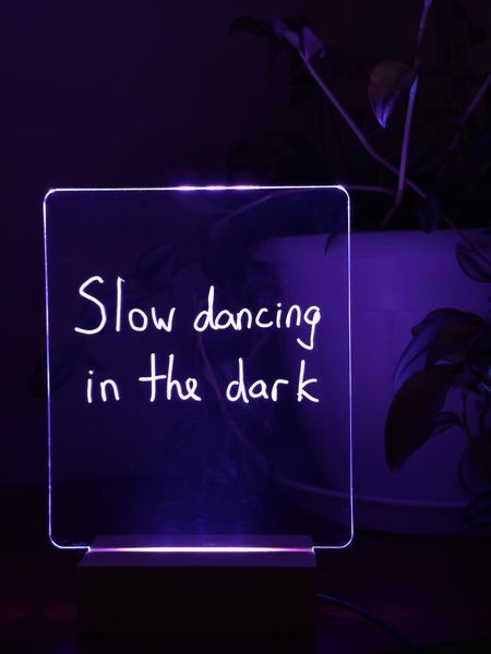 Прямоугольный планер ночник с цветной RGB LED подсветкой. PL120 фото