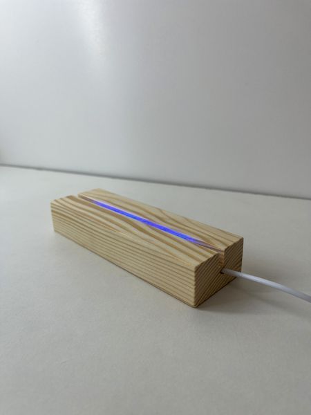 Подставка с RGB подсветкой для акрила или стекла А5 RGBA5 фото