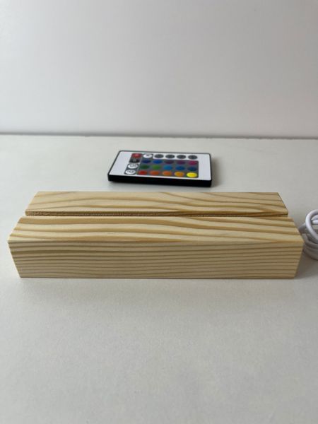 Подставка с RGB подсветкой для акрила или стекла А5 RGBA5 фото