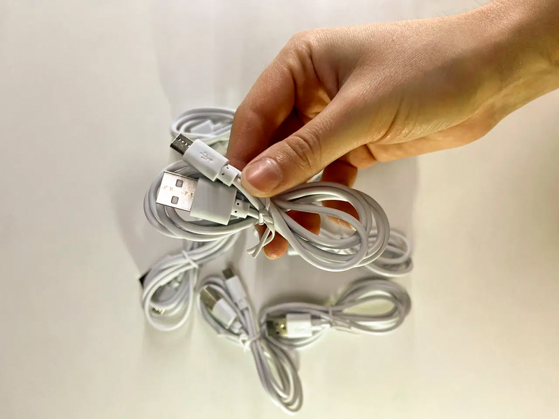 Кабель Micro USB - USB 2.0 - 0,8м 1A 2422544742 фото
