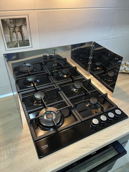 Экран стальной для защиты поверхностей от брызг жира, 32*32*0,4 см. ZahNer32 фото