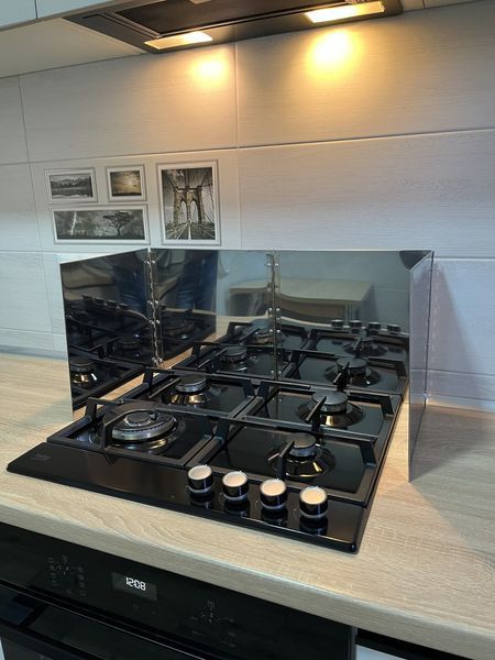 Экран стальной для защиты поверхностей от брызг жира, 32*32*0,4 см. ZahNer32 фото