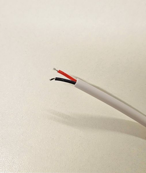Кабель USB 2.0 белый для светодиодной ленты 1м. 2567434698 фото