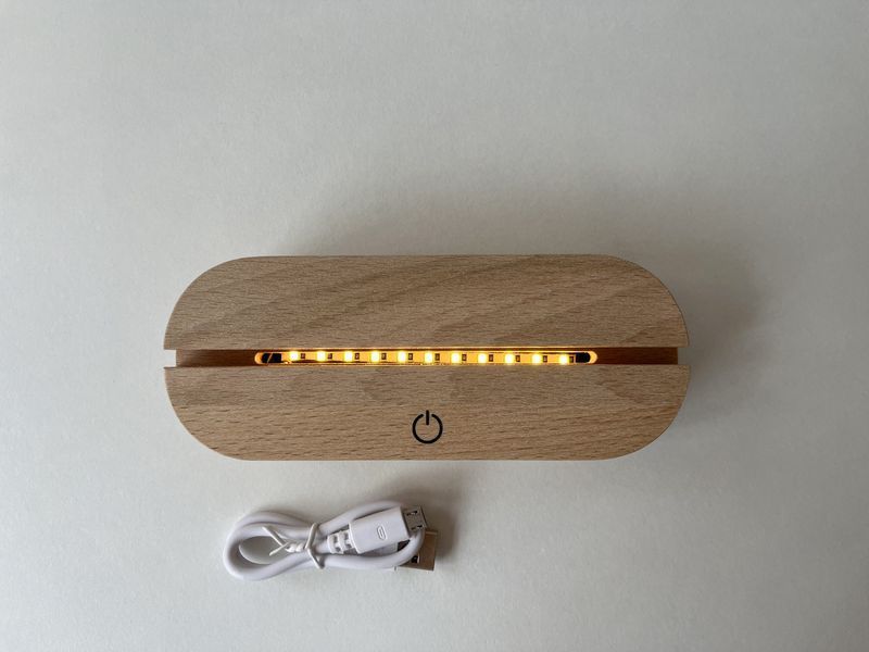 Аккумуляторная подставка с Led подсветкой для акрила А5 2599404903 фото